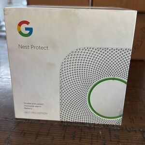 4 Google Nest Pro Protect - Smoke Detector Carbon Monoxide Detector : 4 units